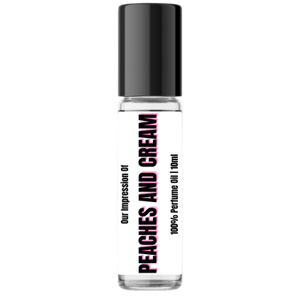 Peaches and Cream (U) Inspired Concentrated Perfume Oil
