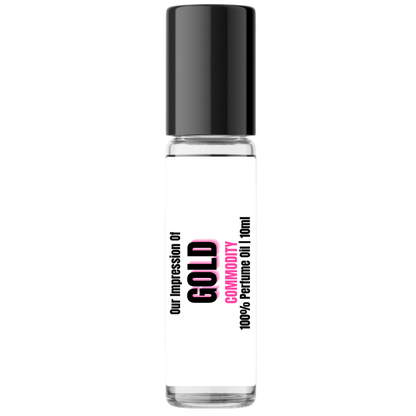 Gold-Commodity (U) Inspired Concentrated Perfume Oil